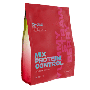 КОКТЕЙЛЬ mix protein control зі смаком strawberry Полуниці