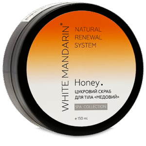 ЦУКРОВИЙ СКРАБ ДЛЯ ТІЛА honey