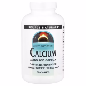 source naturals, кальцій, 200 мг, 250 таблеток