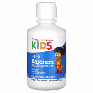 california gold nutrition, рідка добавка з кальцієм, магнієм, вітаміном d й цинком для дітей, 473 мл