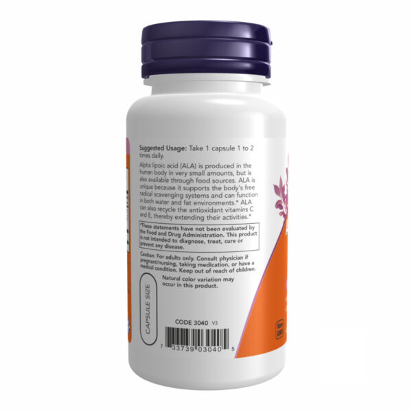 alpha lipoic acid 100mg 60vcaps