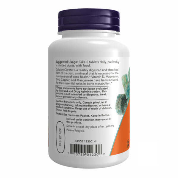 calcium citrate w/min 100 tabs