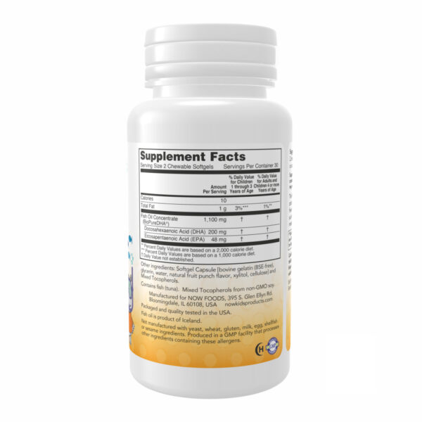dha 100mg chewable 60 sgels